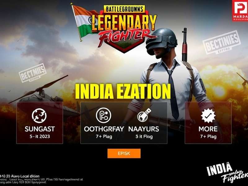 PUBG Legendary Fighter Localization